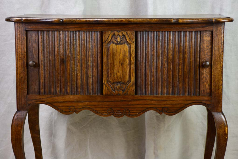19th Century French double width nightstand for in between beds