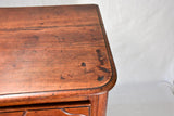 Small 18th century Parisian commode in walnut 29¼" x 18"