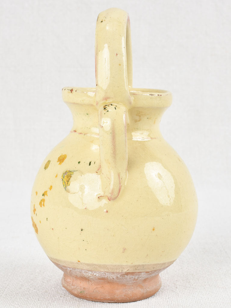 Miniature vintage gargoulette - beige glaze 7"