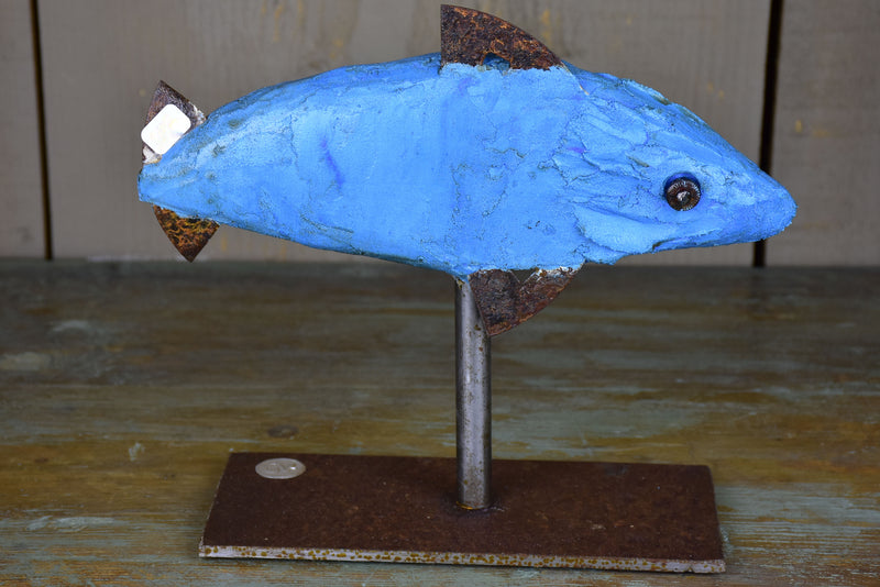 French artisan-made Fish sculpture
