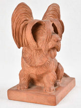 Early twentieth-century clay Toy Spaniel sculpture