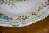 18th Century handpainted French plate