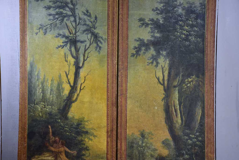 Pair of very large 18th Century panels
