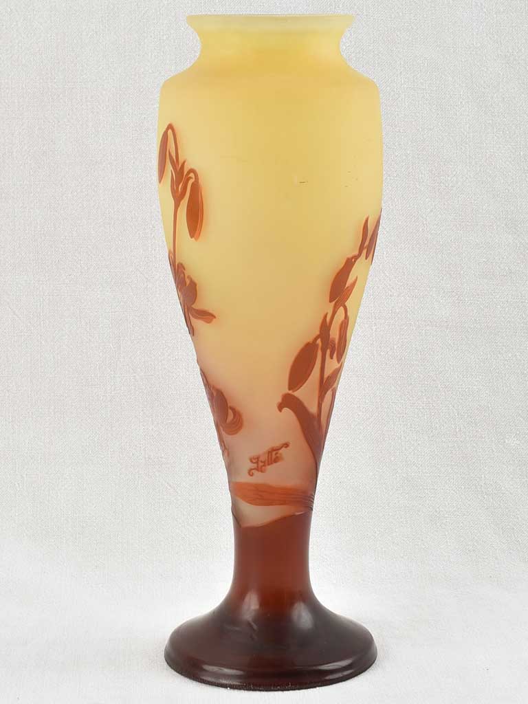 Elegant Aged French Art Nouveau Vase