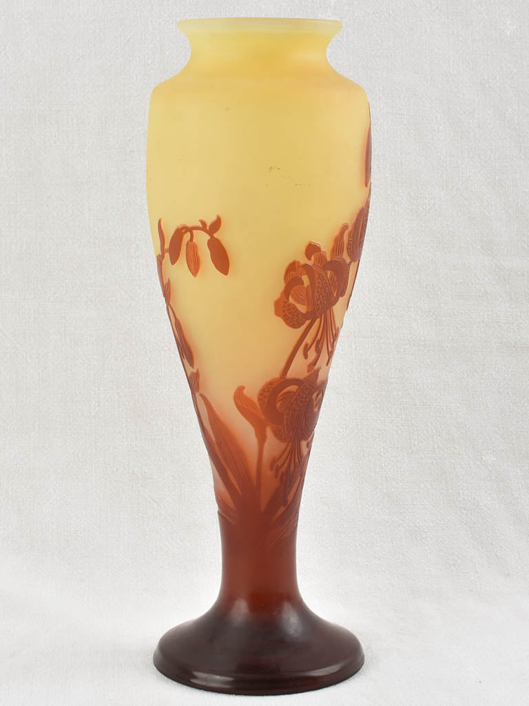 French Designer Émile Gallé Art Vase