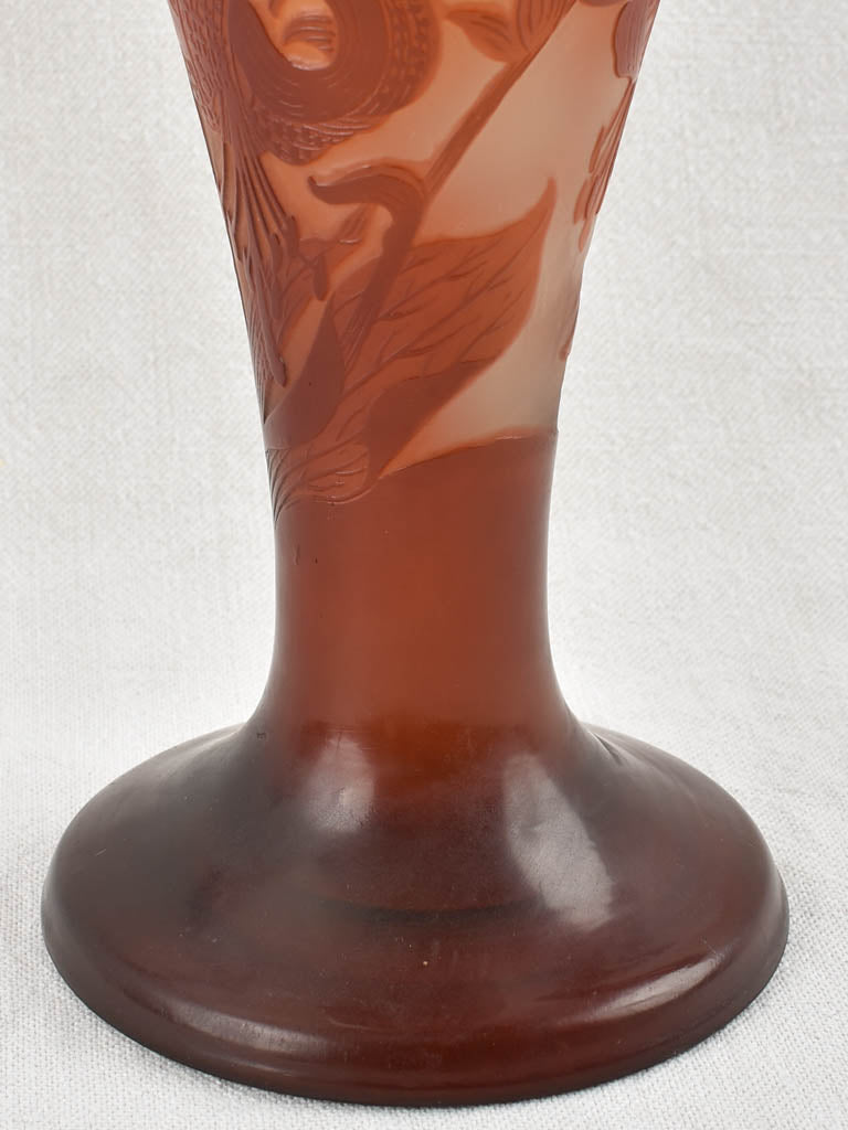 Provenance Rich Beige and Brown Vase