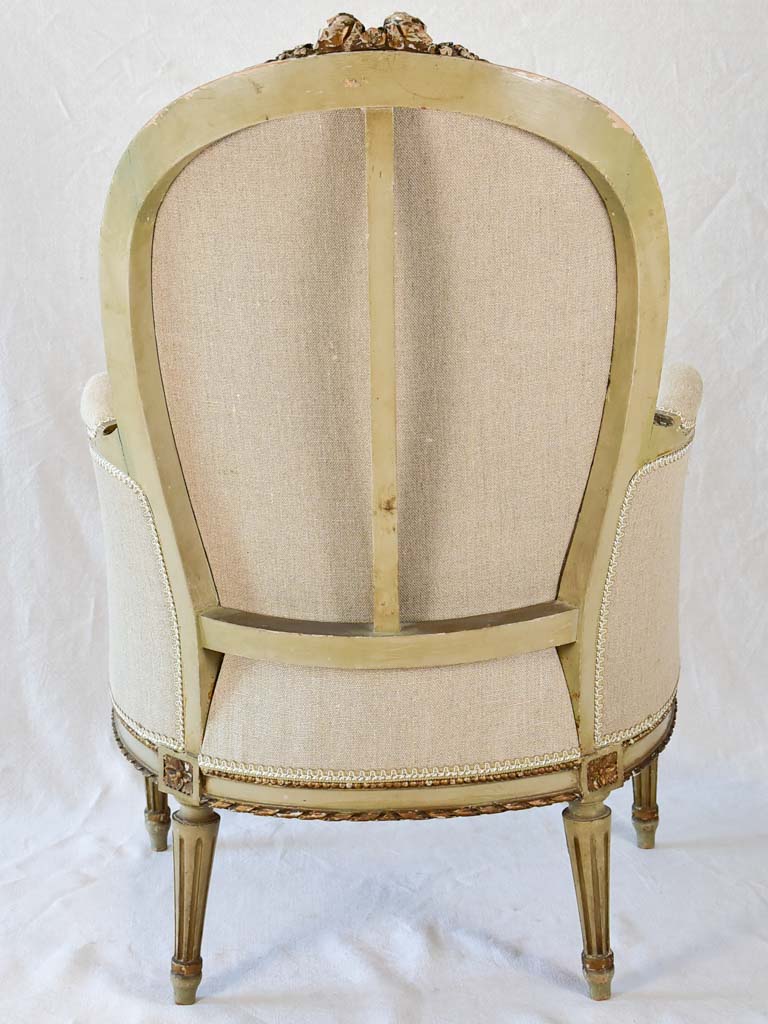 Pair of 19th century Louis XVI style armchairs