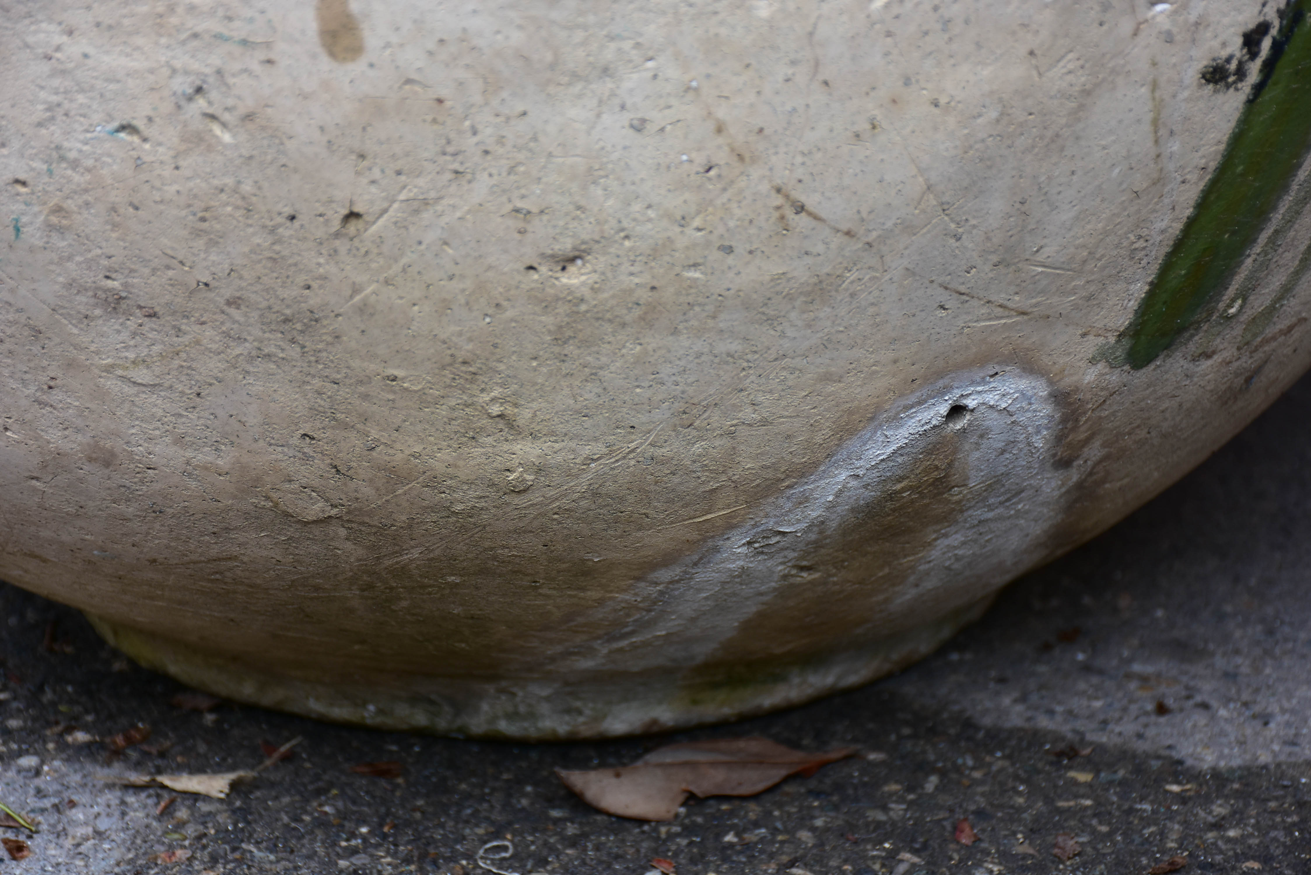 18th century French biot jar - 39"