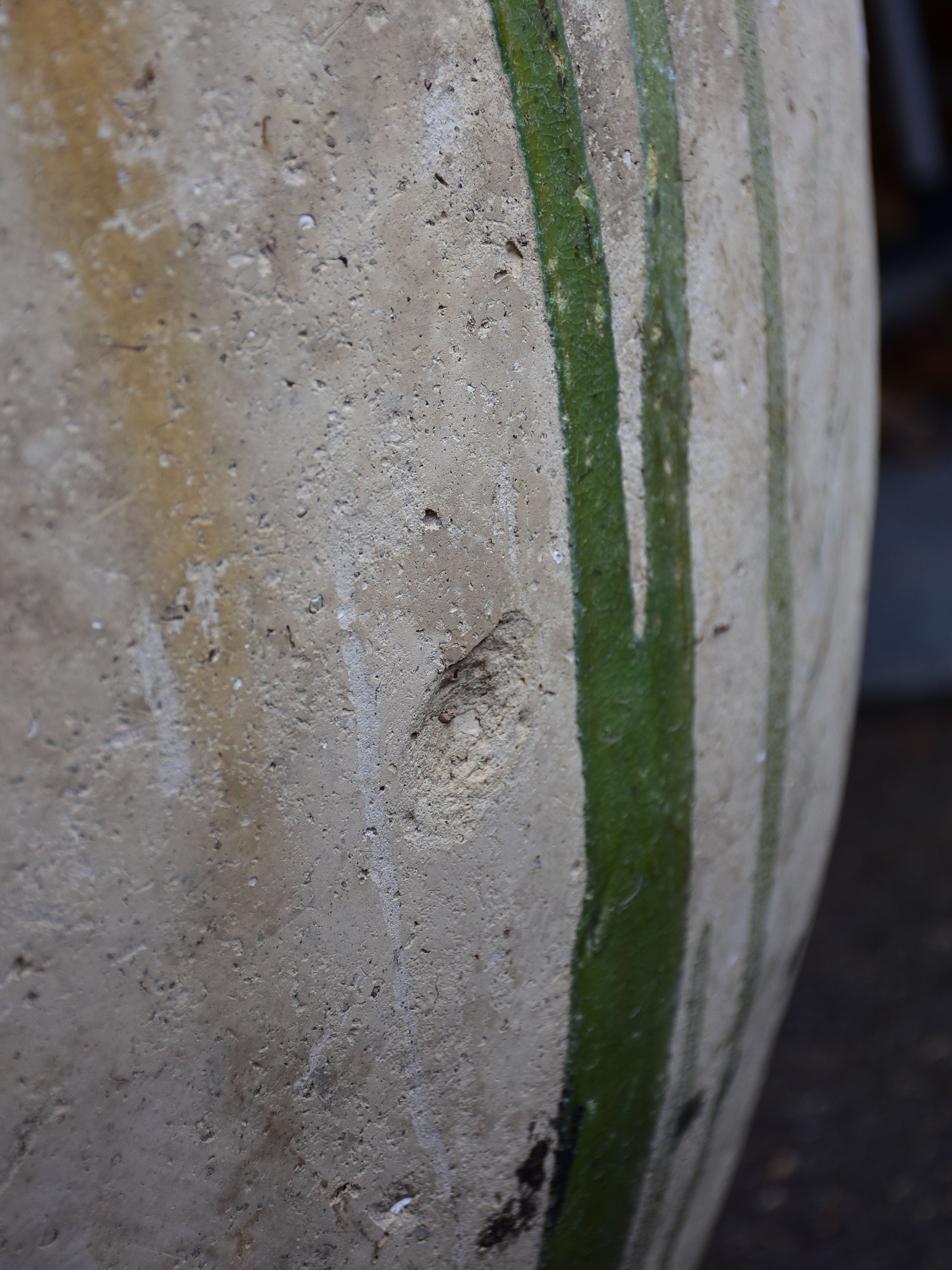 18th century French biot jar - 39"