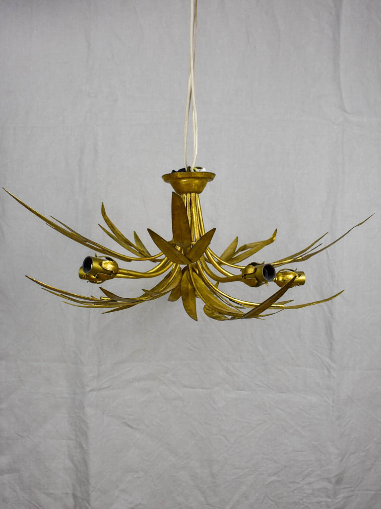 Maison Charles vintage chandelier - foliage