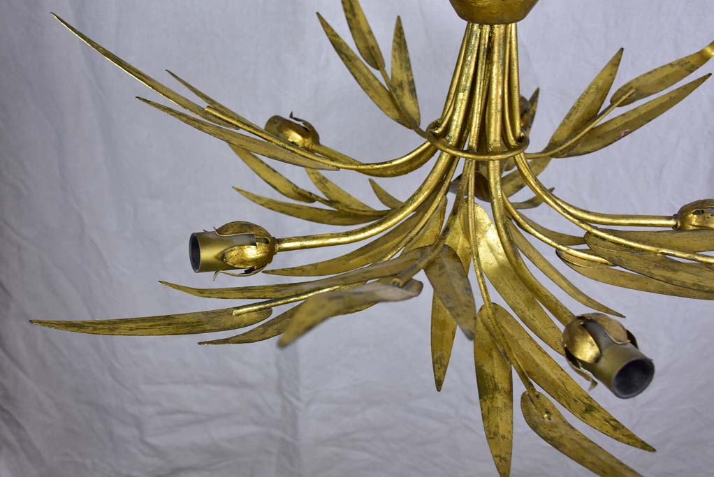 Maison Charles vintage chandelier - foliage