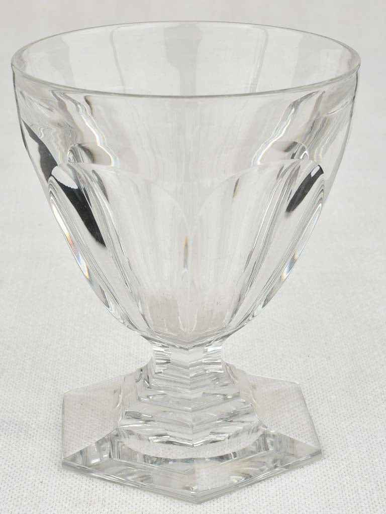 Classic Baccarat Crystal White Wine Glasses