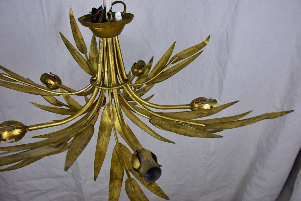 Maison Charles vintage chandelier - foliage