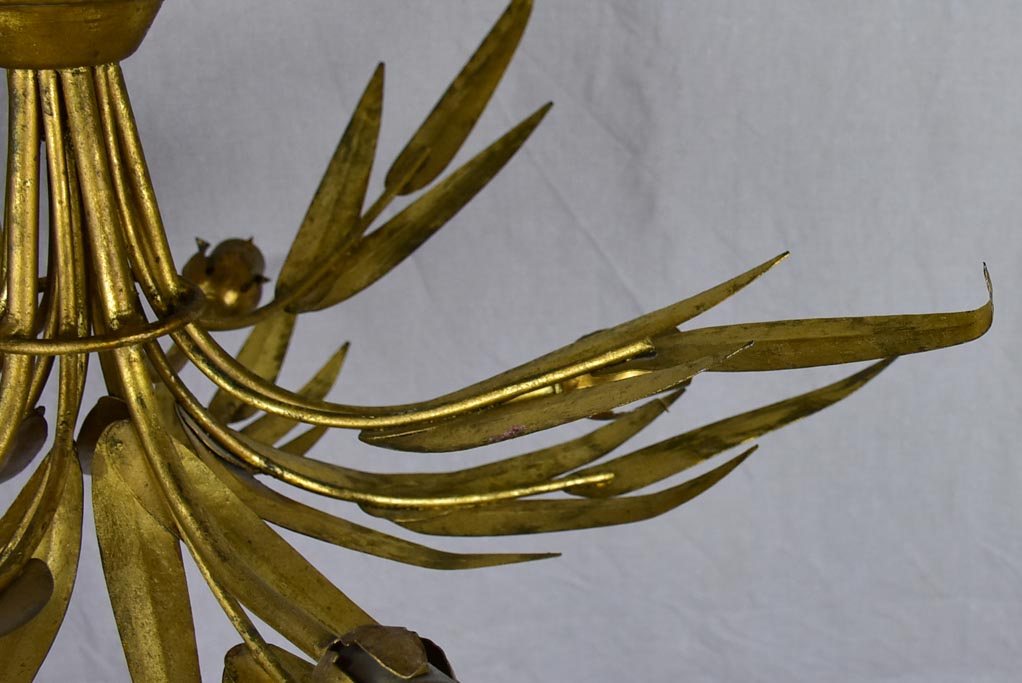 Maison Charles vintage chandelier - foliage