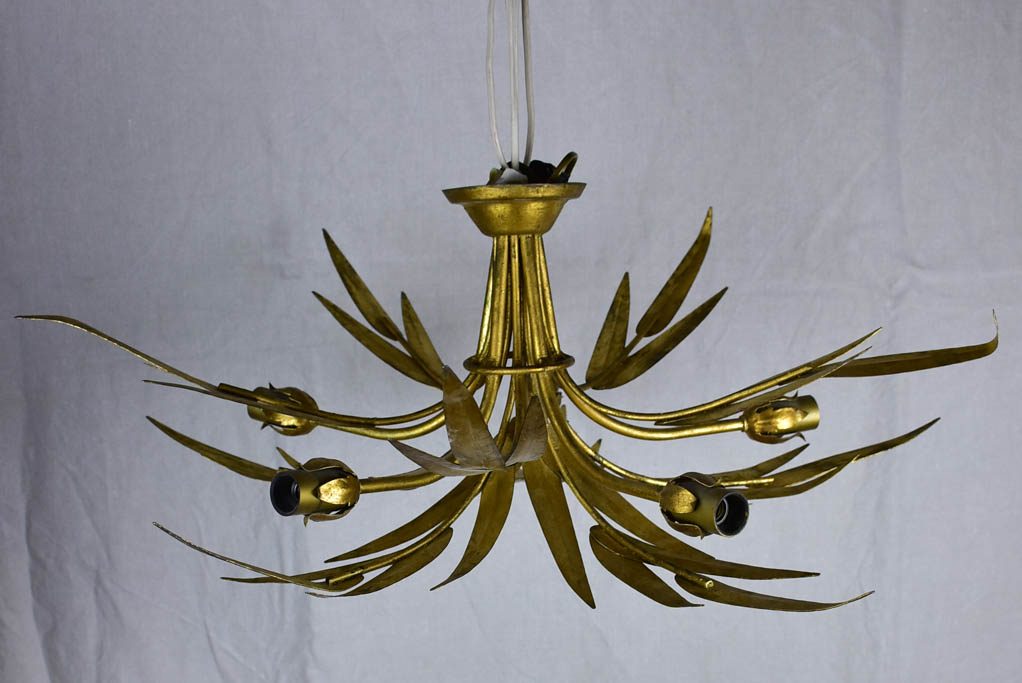 Maison Charles vintage chandelier - foliage