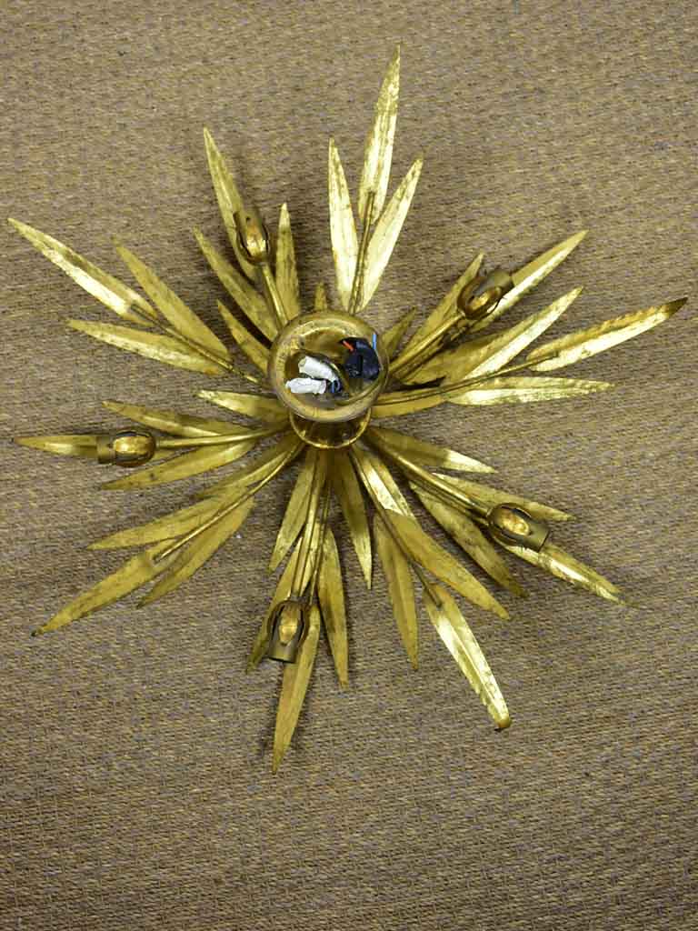 Maison Charles vintage chandelier - foliage