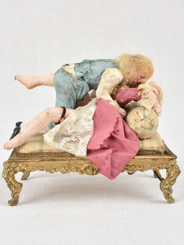 19th century erotic sculpture of copulating couple