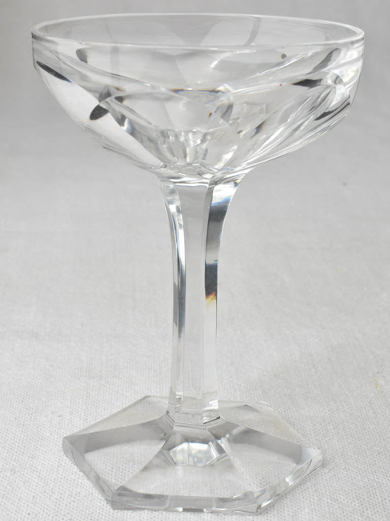 Antique 19th Century Champagne Glasses