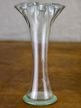 Collection of five antique glass vases