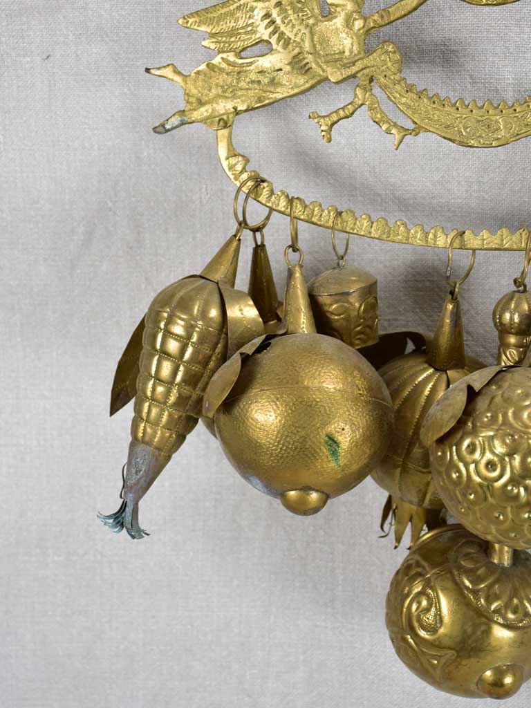 Collection of vintage brass bells
