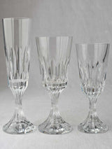 Timeless 1950s Baccarat crystal glassware