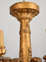 Early 19th century goose neck chandelier 27½"