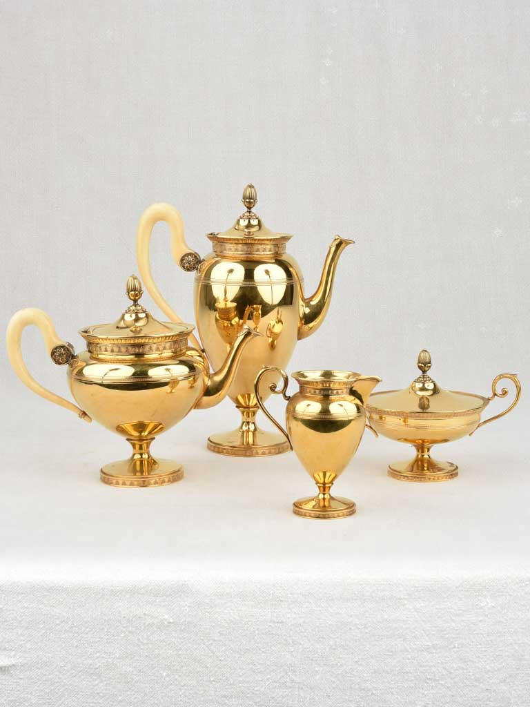 19th Century Vermeil Tea and Coffee Set