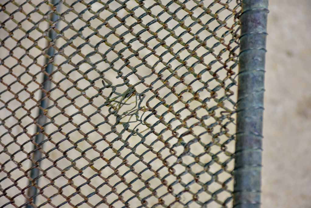 Napoleon III wire mesh garden armchair