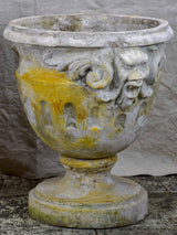 Pair of very large antique French garden urns