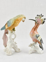 1950s hand-painted German ornamental birds