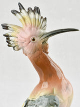 1950s Dresden German porcelain parakeet