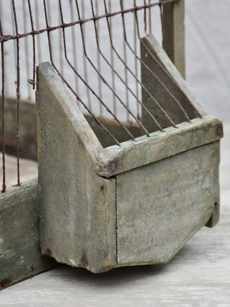Small antique French birdcage