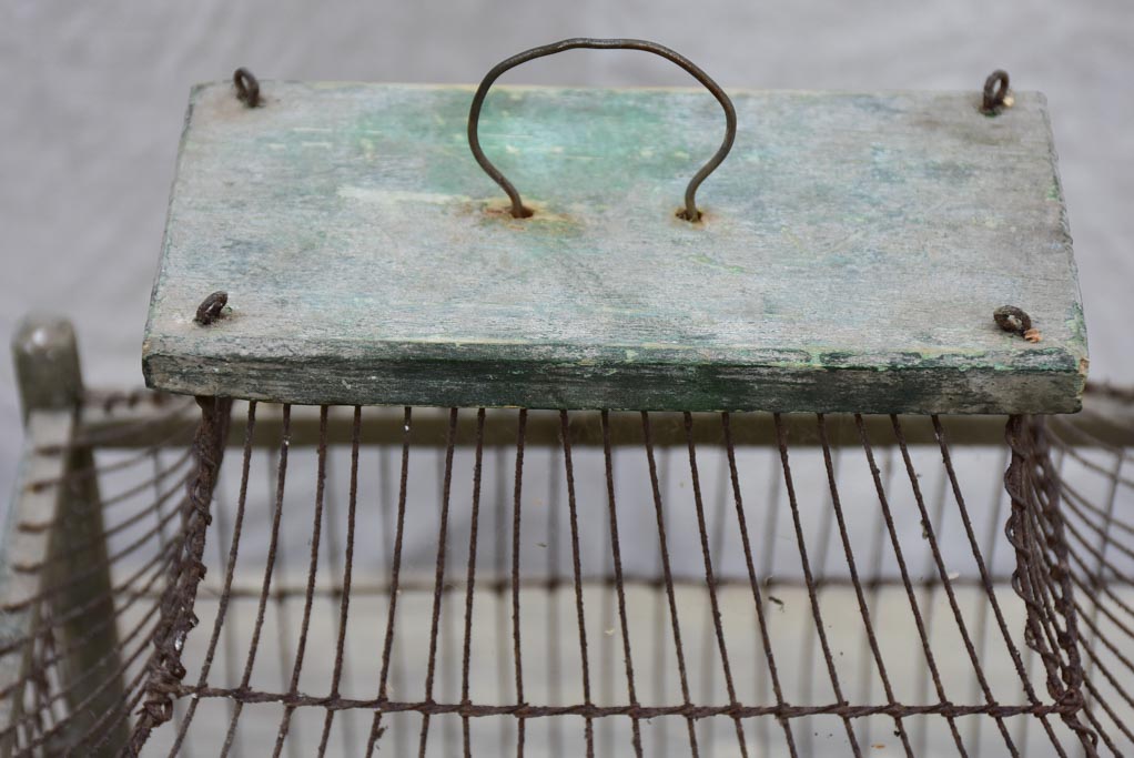 Small antique French birdcage