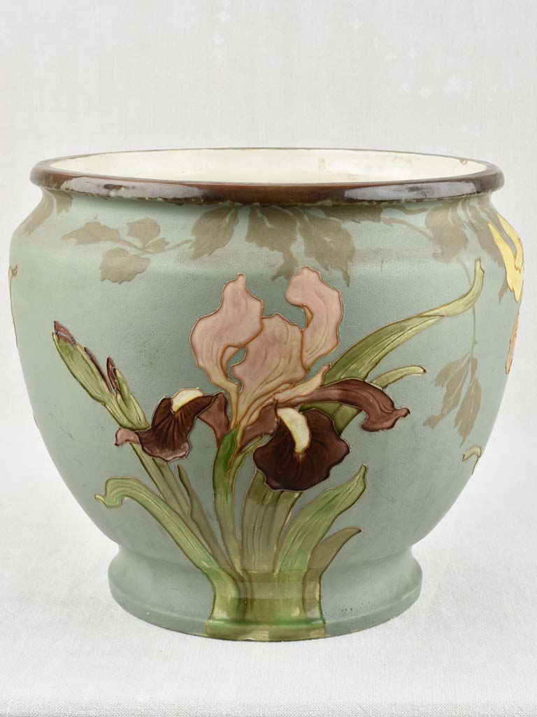 Walther's glazed earthenware collectible cachepot