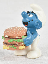 Collection of 5 vintage Smurf figurines 2¼"