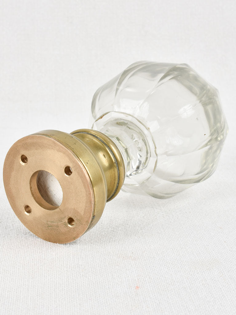 19th century blown glass balustrade ball 6¾"