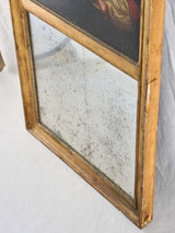 Original Glass Trumeau Mirror