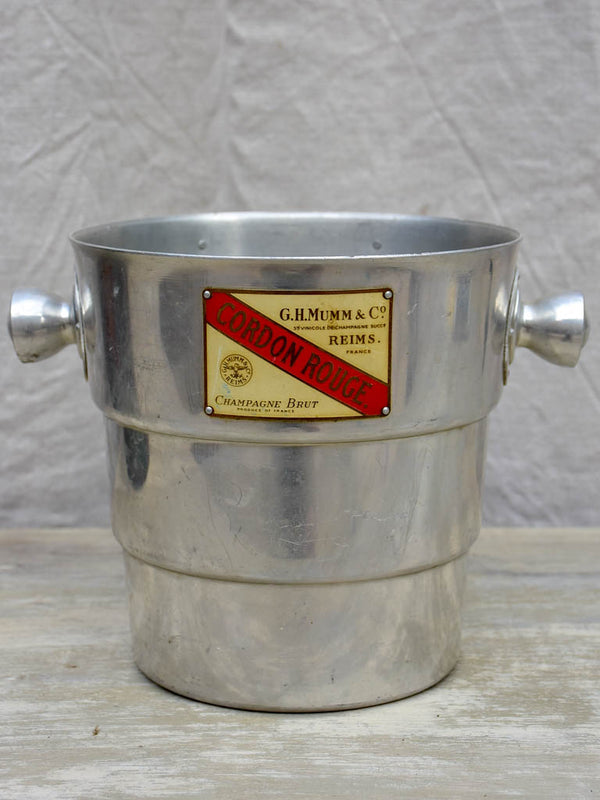 Vintage Mumm Champagne bucket