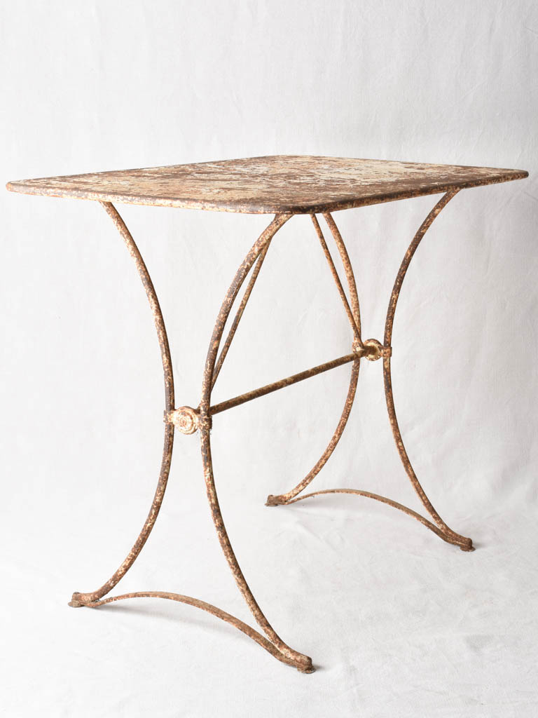 19th century rectangular garden table 39½" x 23¾"