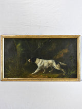 19th century portrait of a hunting dog - Anonymous 22" x 37¾"