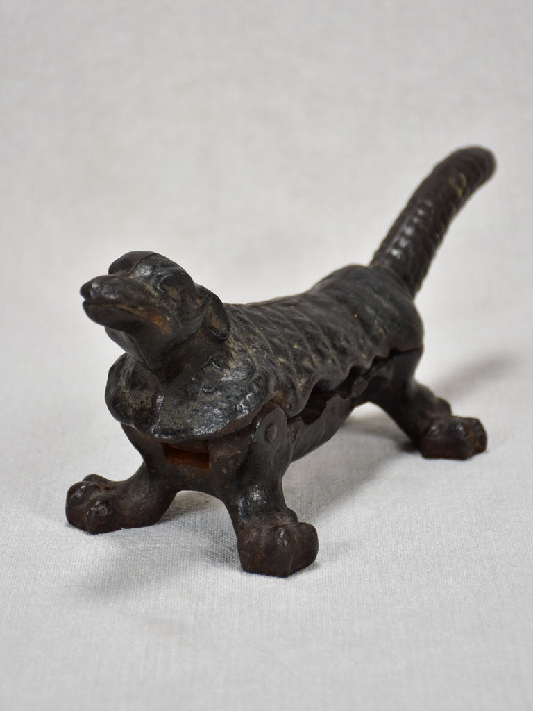 19th Century cast iron pharmacist's cork mold "mâche bouchon" - mythological creature 11"