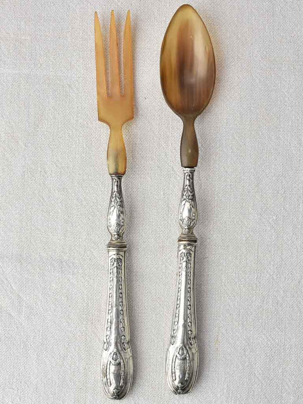 Nineteenth-century elegant Salad Servers