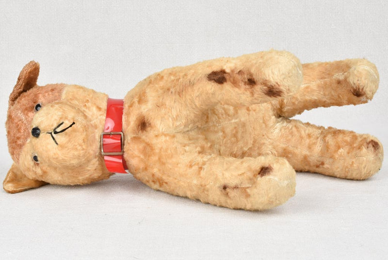 Vintage Antique Stuffed Dog Display