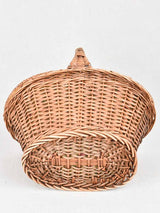 Pretty small picnic basket - two flaps
