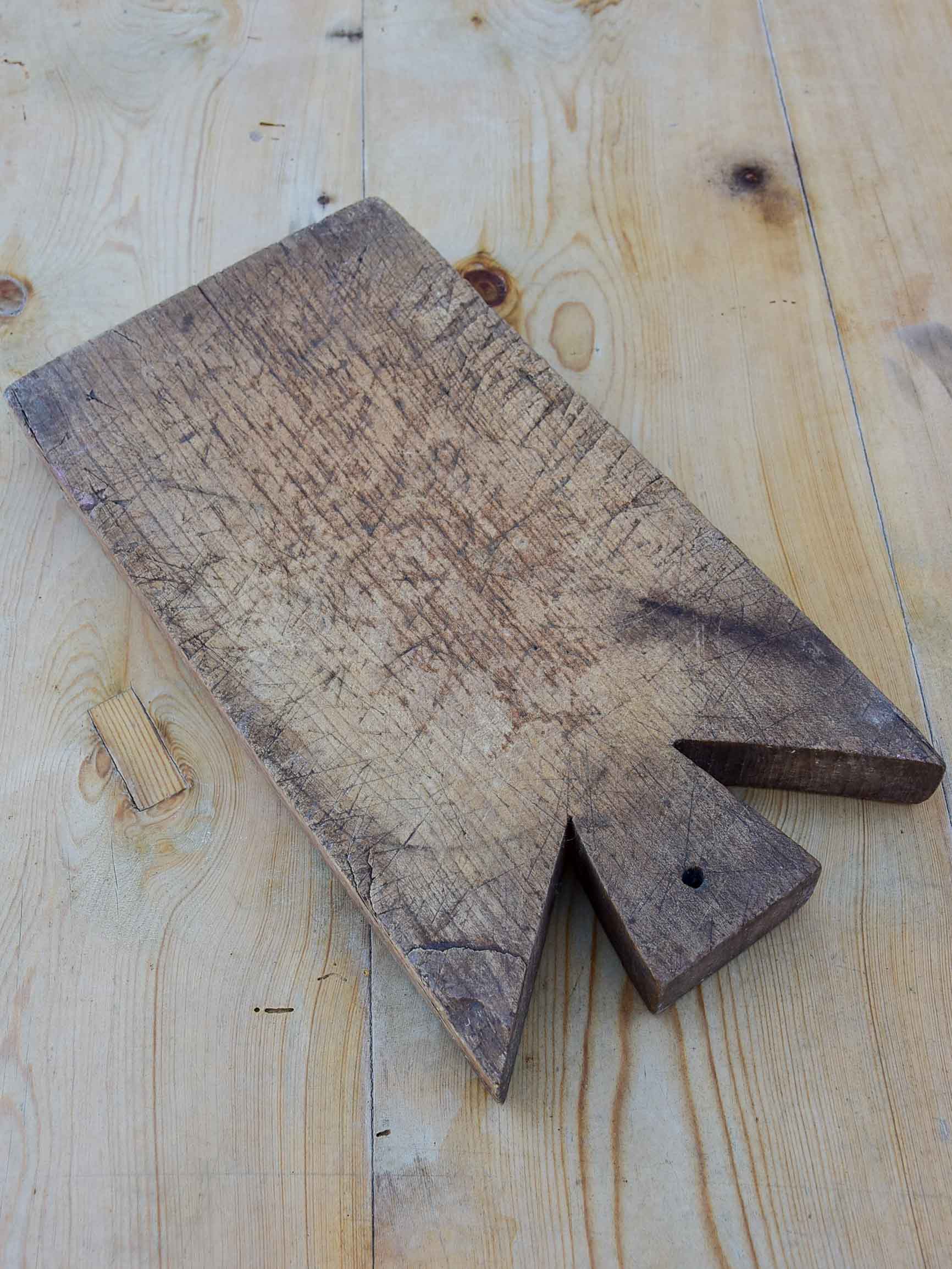 Small rectangular rustic French cutting board