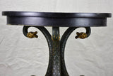 Classic table with dolphin embellishments