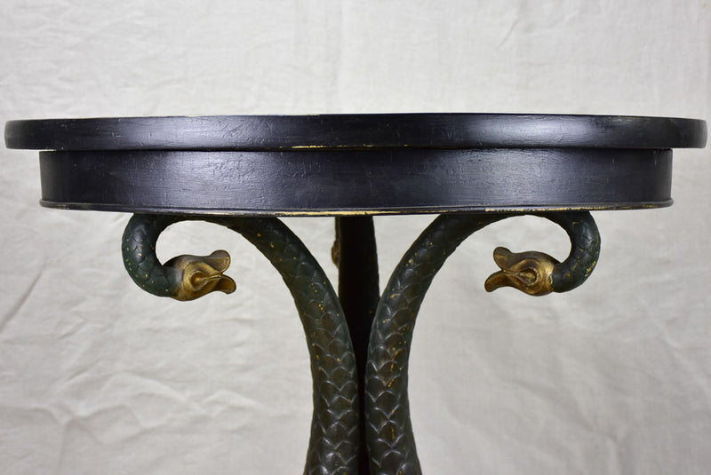 Period table with detailed dolphin base