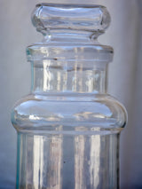 Very large glass jar with lid - from a candy store