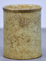 Late 19th century Creil-Montereau faience pot