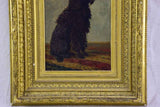 Portrait of a poodle named Capi -  Raymond Desvarreux (1876-1961) 17" x 14½"